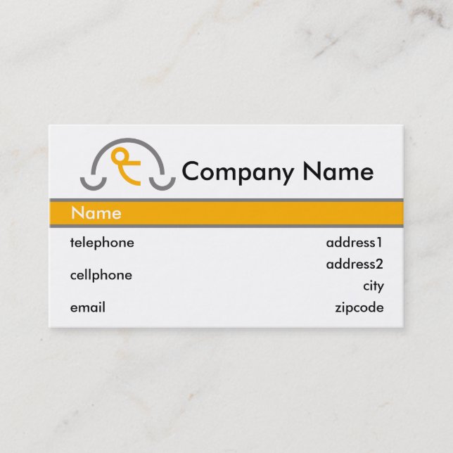 Design de cartão de visita do carro (Frente)