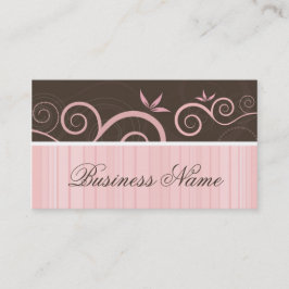 Design de cartão de visita elegante