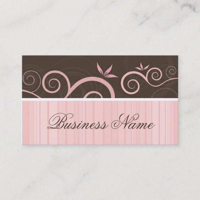 Design de cartão de visita elegante (Frente)