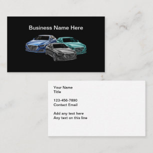 Design de Cartão de visita para Automotive Broker
