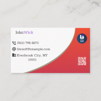 Design de Cartão de visita personalizado