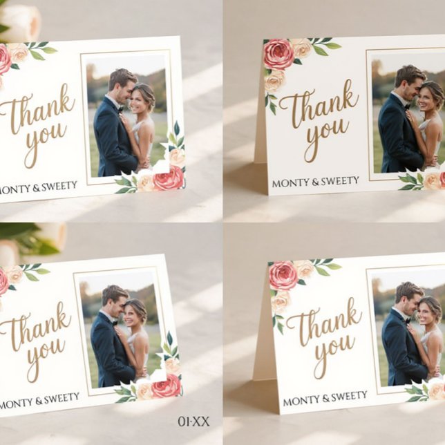 Design de Cartões de agradecimentos Corporativo, C (Say thanks in style #ThankYouCard #CustomDesign)