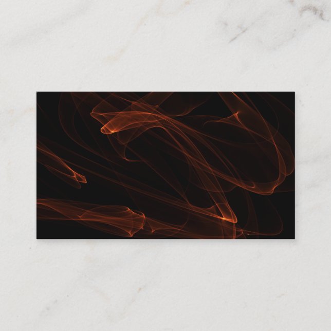 Design de cartões de visitas 3 da chama (Frente)