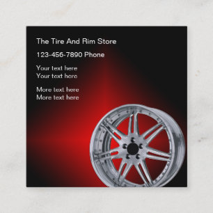 Design de Cartões de visitas para automóveis moder