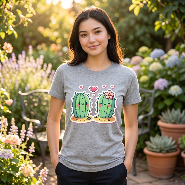 Design de Casal de Cactus Fofo (Criador carregado)