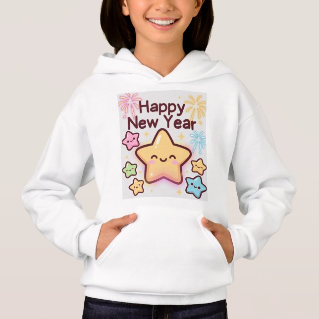Design de Celebração de Ano Novo (Frente)