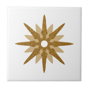 Design de cerâmica moderno de meados do século com