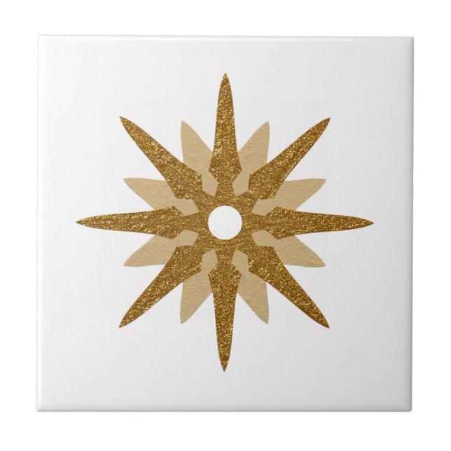 Design de cerâmica moderno de meados do século com (Frente)