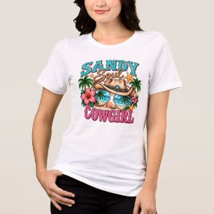 Design de Chapéu de Cowgirl Western Sandy Soul Bea