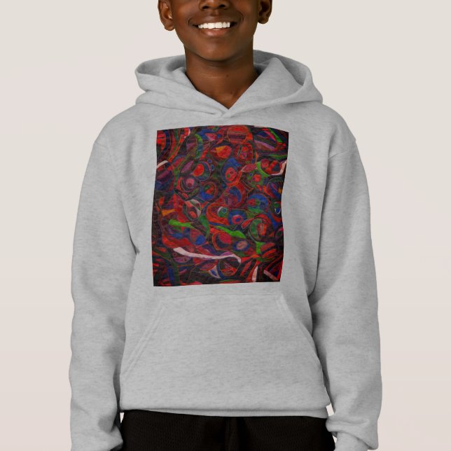 Design de círculo vermelho (Frente)