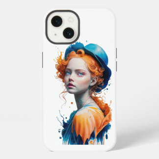 DESIGN de cobrir 3D de cor de traseira do IPhone