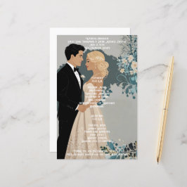 Design de Convite para Casamento Elegante e Eterno