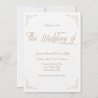 Design de Convite para Ouro de Beco