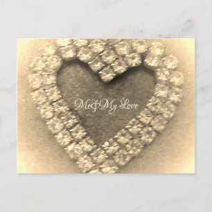 DESIGN DE CONVITE ROMÂNTICO DE DIA DE CASAMENTO