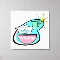 Design de Cookware Atômica - Canvas estendida