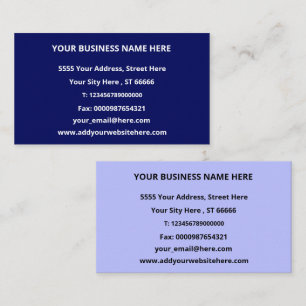 Design de cores personalizadas seu próprio Cartão 