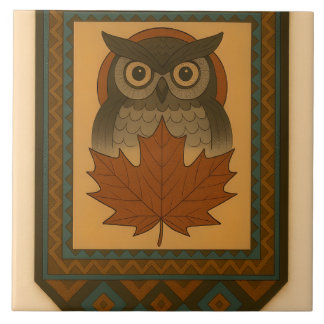 Design de Coruja Mágica com Olho Abençoado