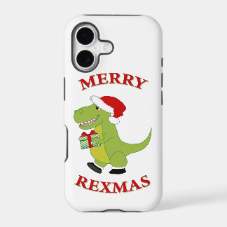 design de dinossauro T-Rex feliz de Rexmas de