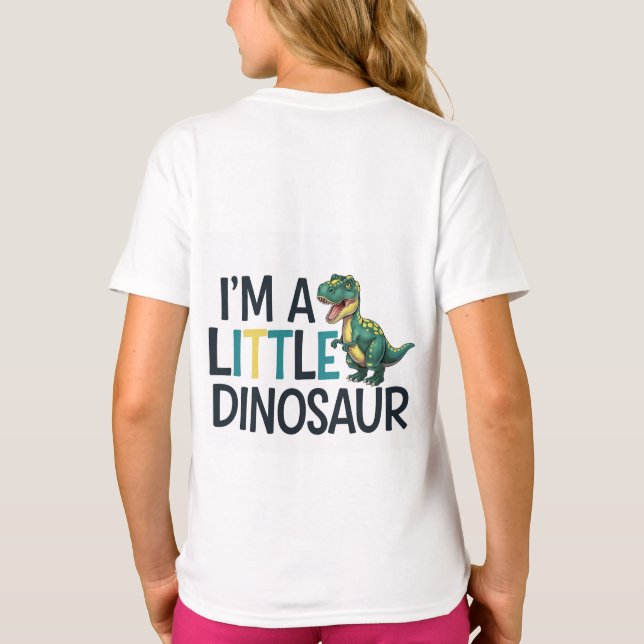 Design de dinossauros de camisetas (Verso)