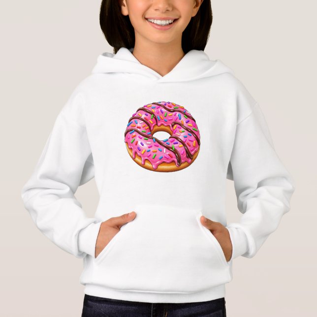 Design de Donut Colorido Fofo (Frente)