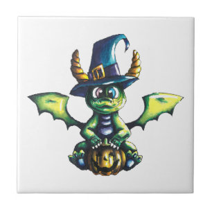 Design de Dragão de Halloween