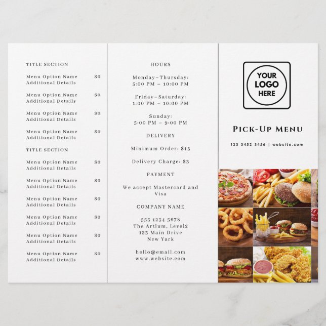 Design de Embalagem para Restaurante | Branding Mo (Frente)