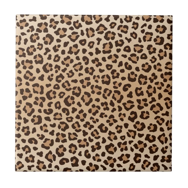 design de estampa exótica de leopardo (Frente)