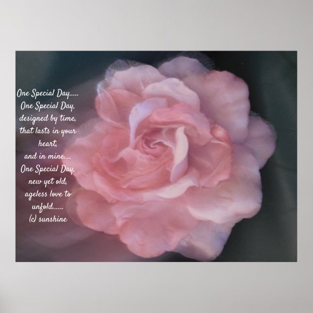 Design DE ESTILO ROMÂNTICO DE POSTER (Frente)