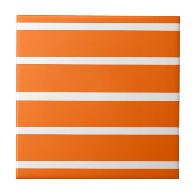 Design de faixa branca e laranja (Frente)