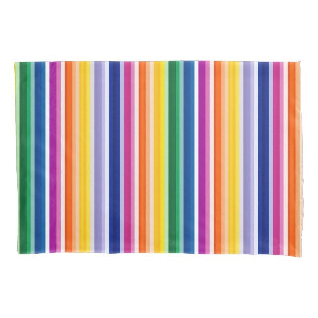 Design de faixas verticais coloridas (Frente)