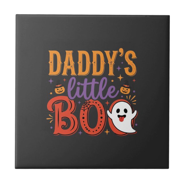 Design de Fantasma de Halloween do Pequeno do Papa (Frente)
