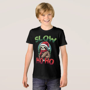 Design de Férias Festivas Ho Ho Lenta de Natal