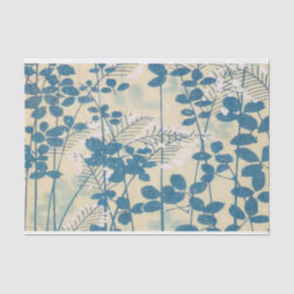 Design de Flor Antiquado - Papel Tecido para Arran