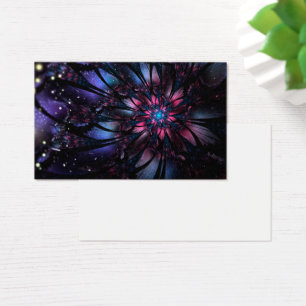 design de flor fractal abstrato.