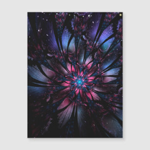 design de flor fractal abstrato.