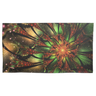 design de flor fractal abstrato.