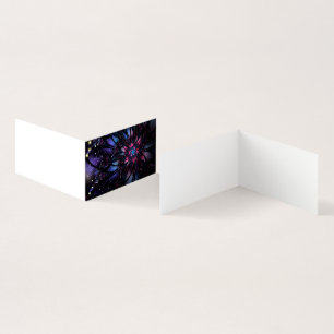 design de flor fractal abstrato. 