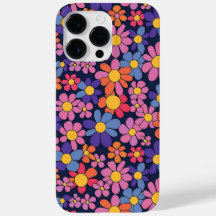 Design de Flor Retroativo para iPhone e Samsung