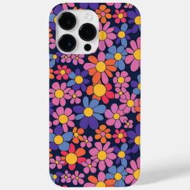 Design de Flor Retroativo para iPhone e Samsung
