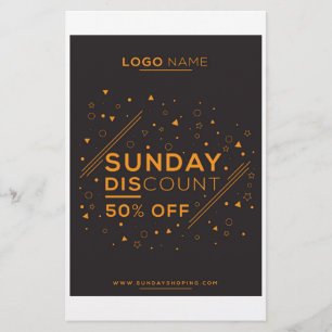 design de folheto personalizado