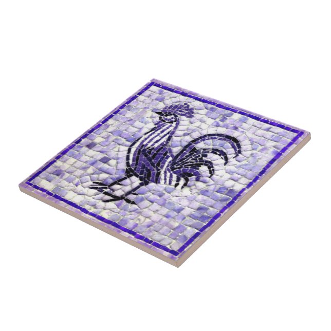 Design de Frango Mágico Roxo e Negro (Lateral)