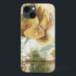 Design de Fresco Decorativo com Flor Global<br><div class="desc">Esta design decorativa de fresco por Megan Meagher apresenta uma flor no globo. Um fundo abstrato rodeia a flor,  criando uma vibração surreal que contrasta com a flor realista.</div>