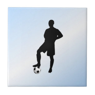 Design de futebol azul / esportes