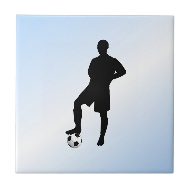 Design de futebol azul / esportes (Frente)