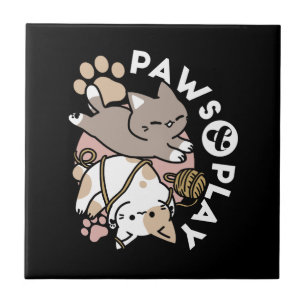 Design de Gatos Fofos e Divertidos – Patas e Diver