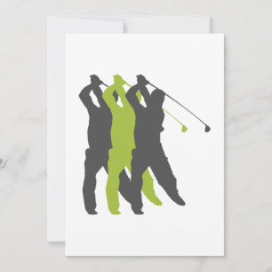 design de golfe silhouettes