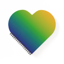 Design de Gradação Amarelo Verde Azul