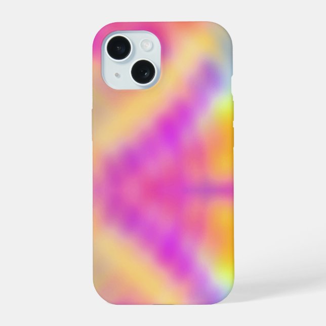 Design de Gradiente Colorido Iridescente Pastel (Verso)