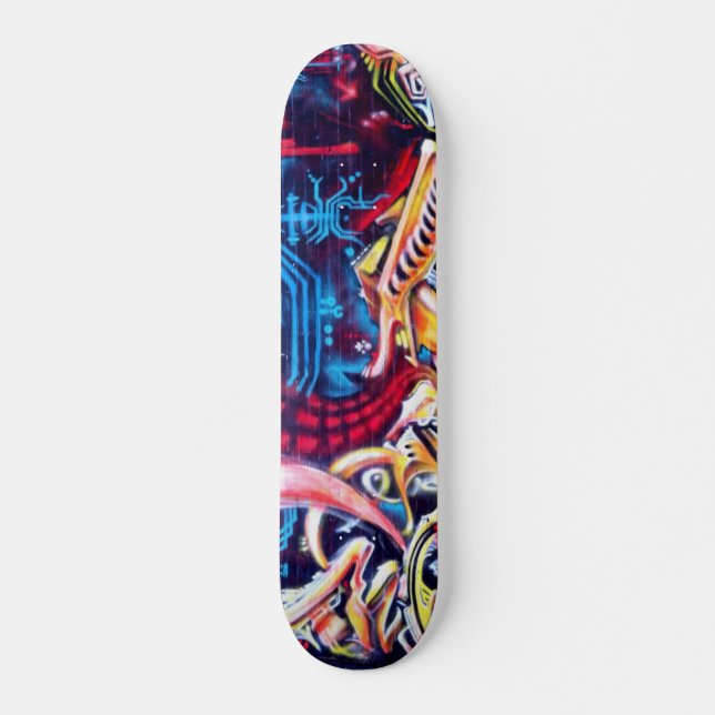 design de grafite Skateboard (Frente)
