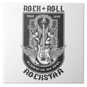 Design de Guitar Rock